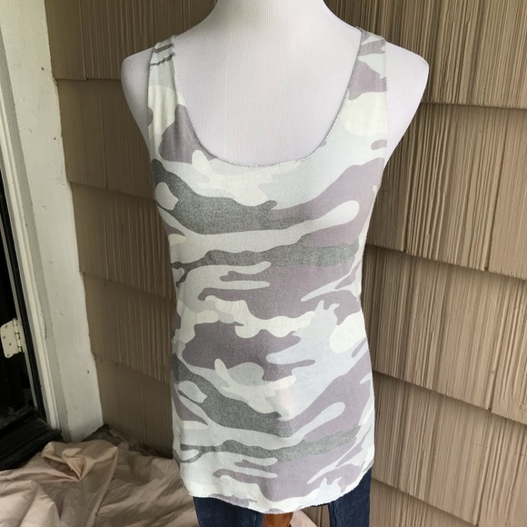 Venti6 Tops - NWT Venti6 lilac, grey&white shimmer camo tank
